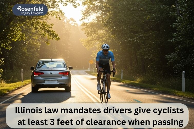 Attorney reviewing safe passing laws involving motor vehicle drivers in a bicycle accident case