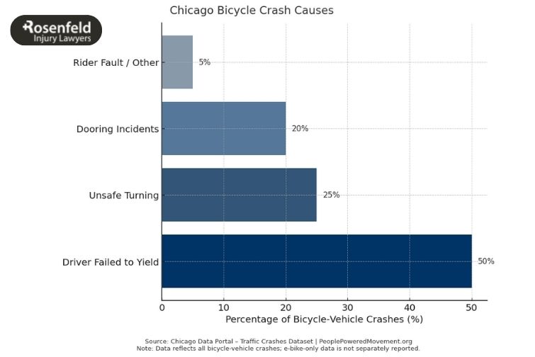 Chicago law firm assisting victims of bicycle and electric bike accidents.