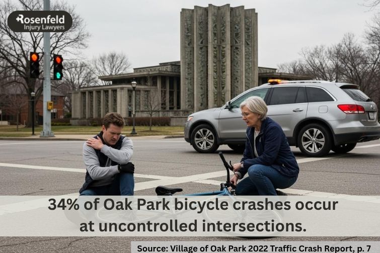 Oak Park law firm representing bike crash victims facing high medical bills.