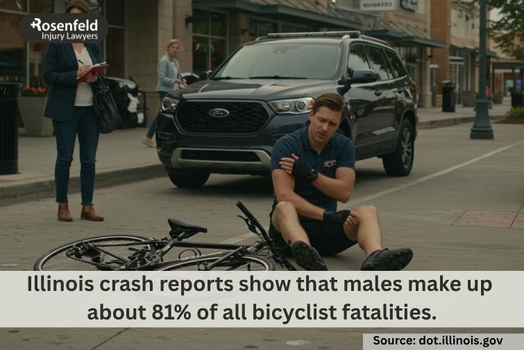Seek compensation for auto accidents involving bicycles in Bolingbrook