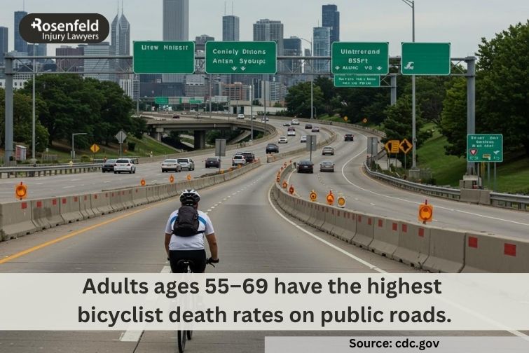 Can you ride a bicycle on Illinois highways?