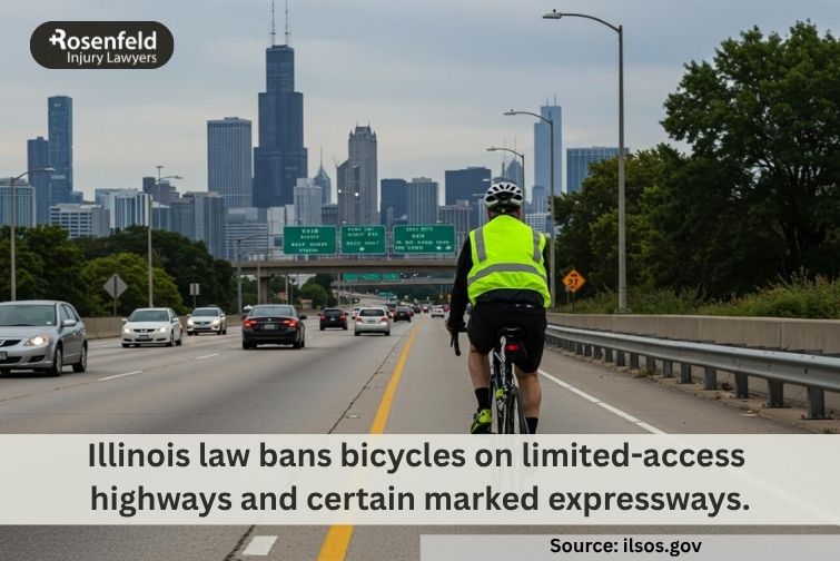 Can you ride a bicycle on US highways?