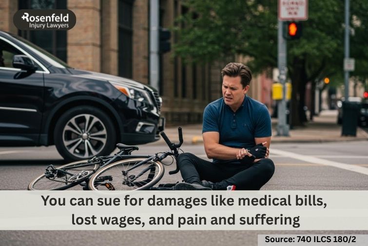 bicycle accident victims' legal options in Illinois