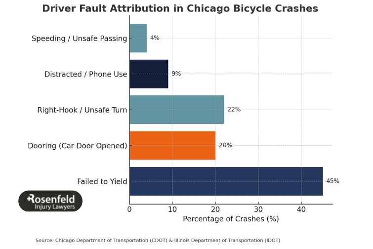 A Chicago law firm analyzes bicycle accident data and safety trends.
