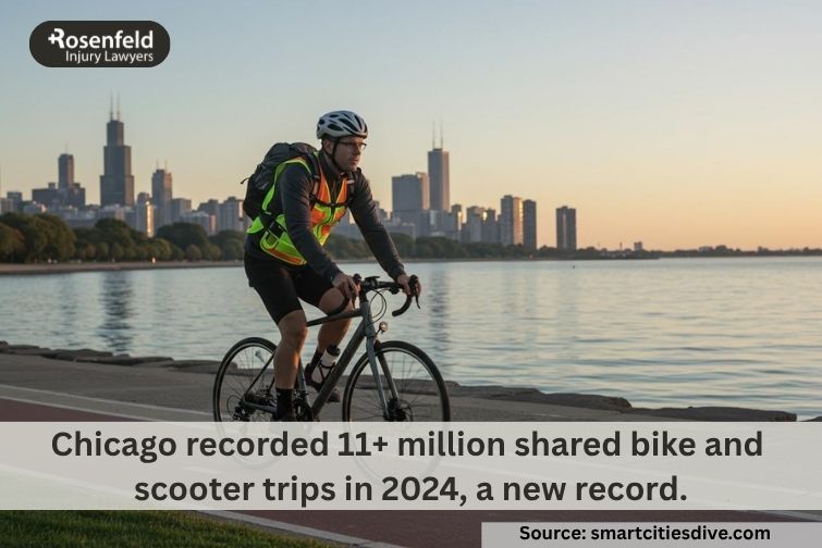 Legal assistance for Chicago cyclists. Comprehensive guide to bike commuting in the city, including safety tips and legal rights.