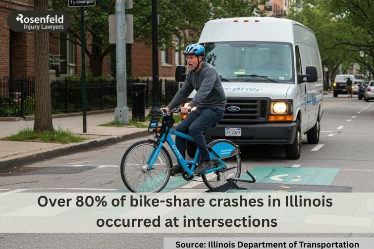 A Chicago lawyer helps bike share riders involved in accidents seek legal compensation.