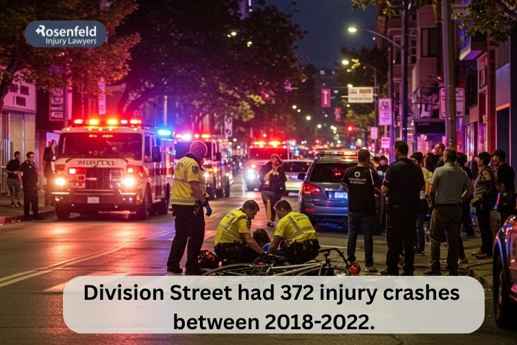 Chicago Law Firm Helping Recover Compensation for Bicycle Injuries on Division Street