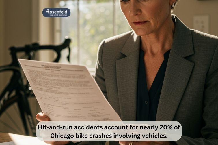 Law firm in Illinois explaining how car insurance covers bicycle accidents and related claims