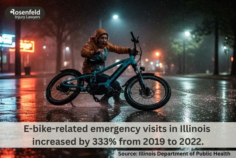 Lawyer handling e-bike accidents involving motor vehicles.