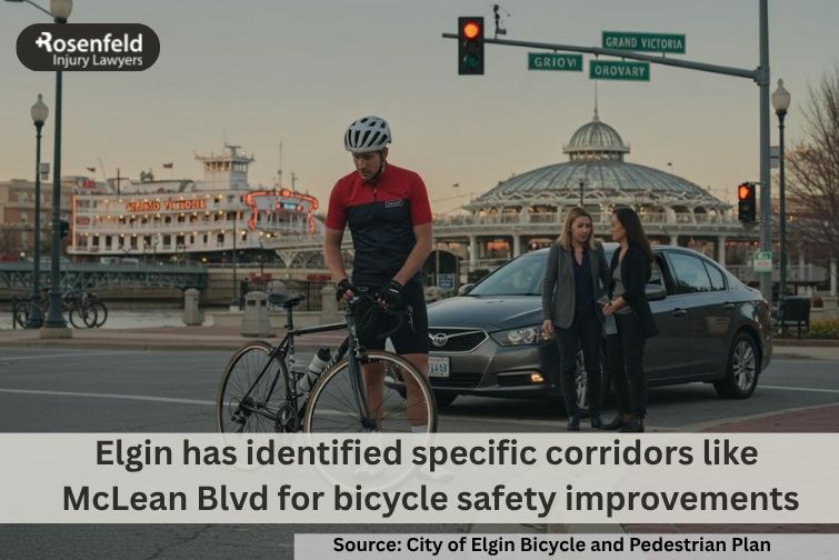 Elgin bicycle accident lawyer helping victims recover from serious injuries.