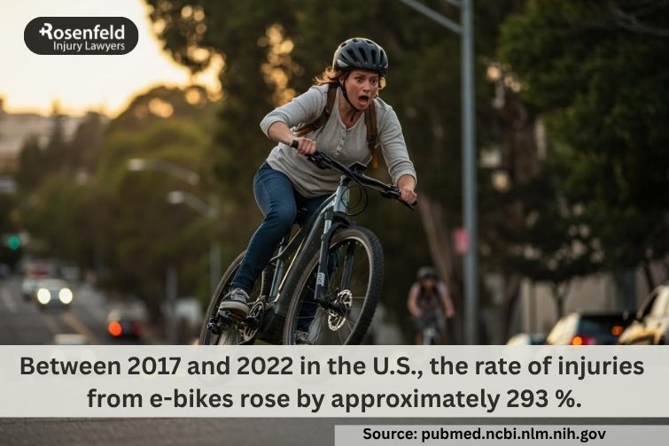 How dangerous are e-bikes and why e-bike accidents are a growing transportation concern