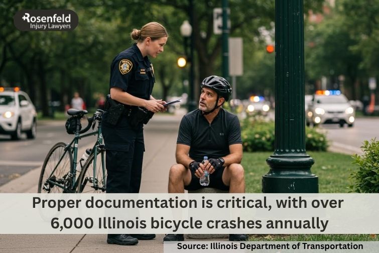 A lawyer explains how to file a police report after a bicycle accident.
