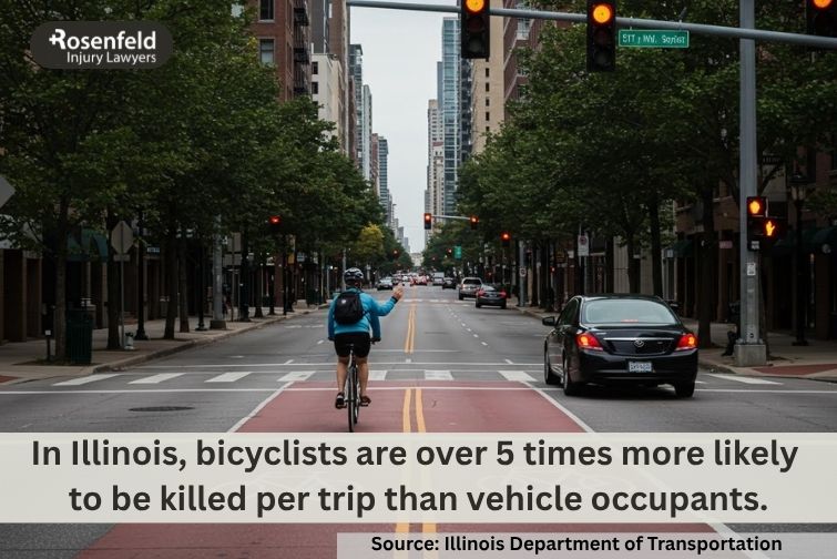 Bike lane safety in Illinois