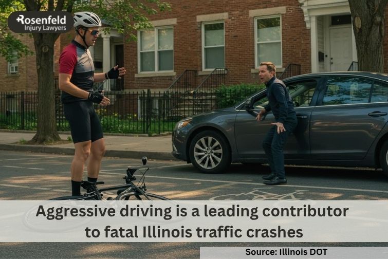 Chicago bicycle accident attorneys helping cyclists injured in road rage collisions.