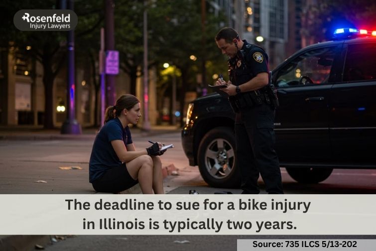 Can you sue someone for not following traffic laws, resulting in a bicycle crash?