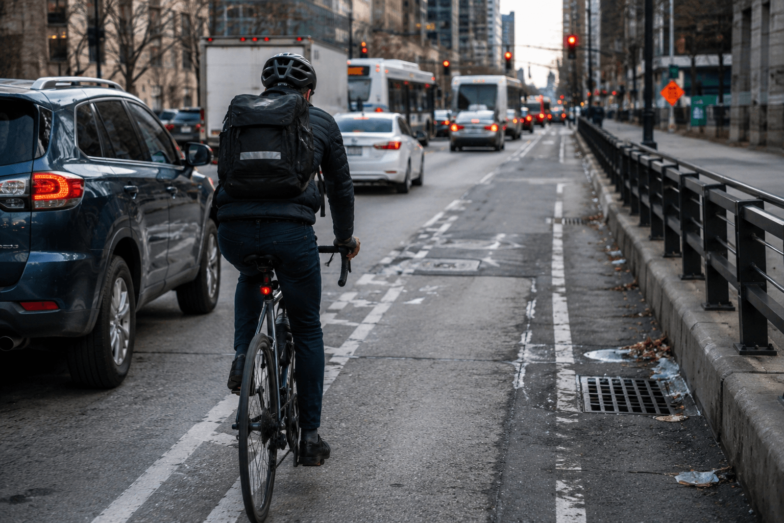 most dangerous roads for cyclists chicago