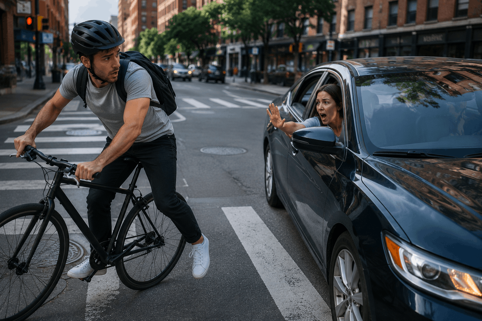 common driver mistakes causing bicycle accidents