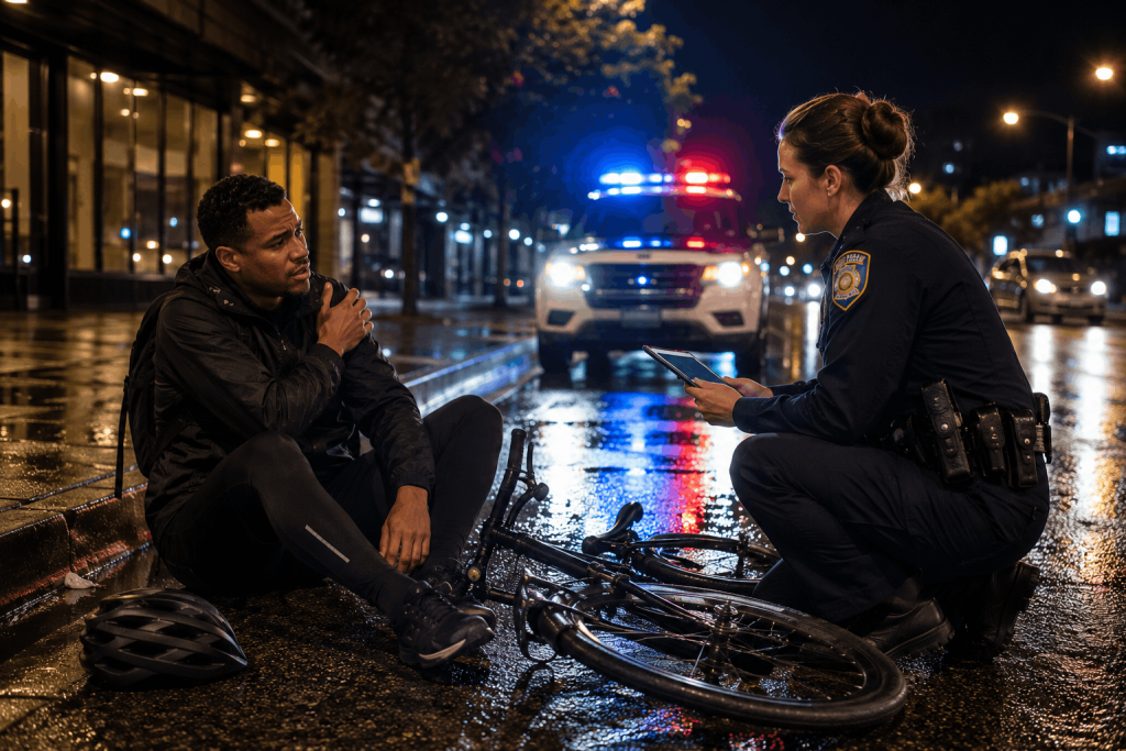 Does Riding Without Lights Hurt Your Case
