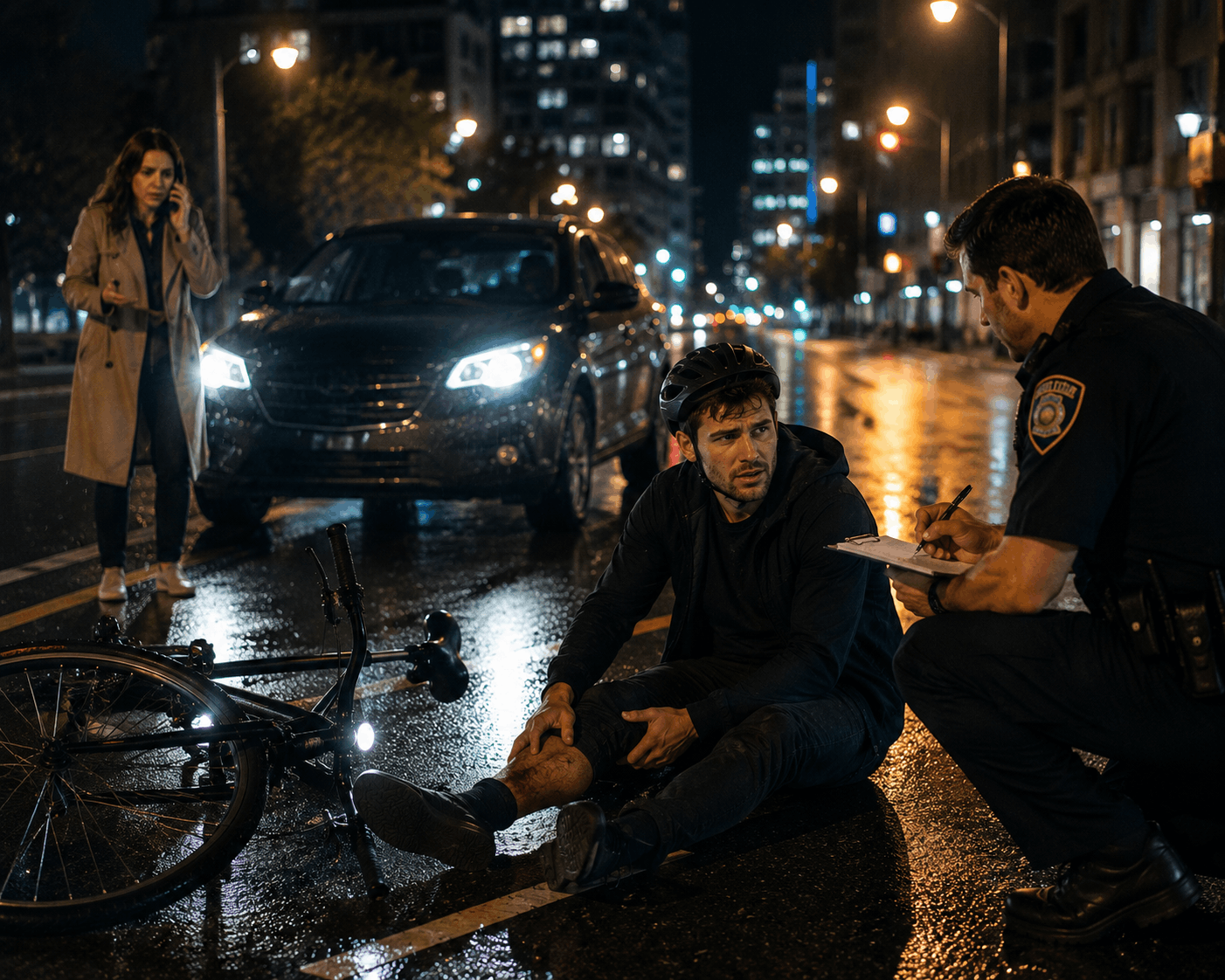 Who Is Responsible for Bicycle Accident at Night Liability in Chicago