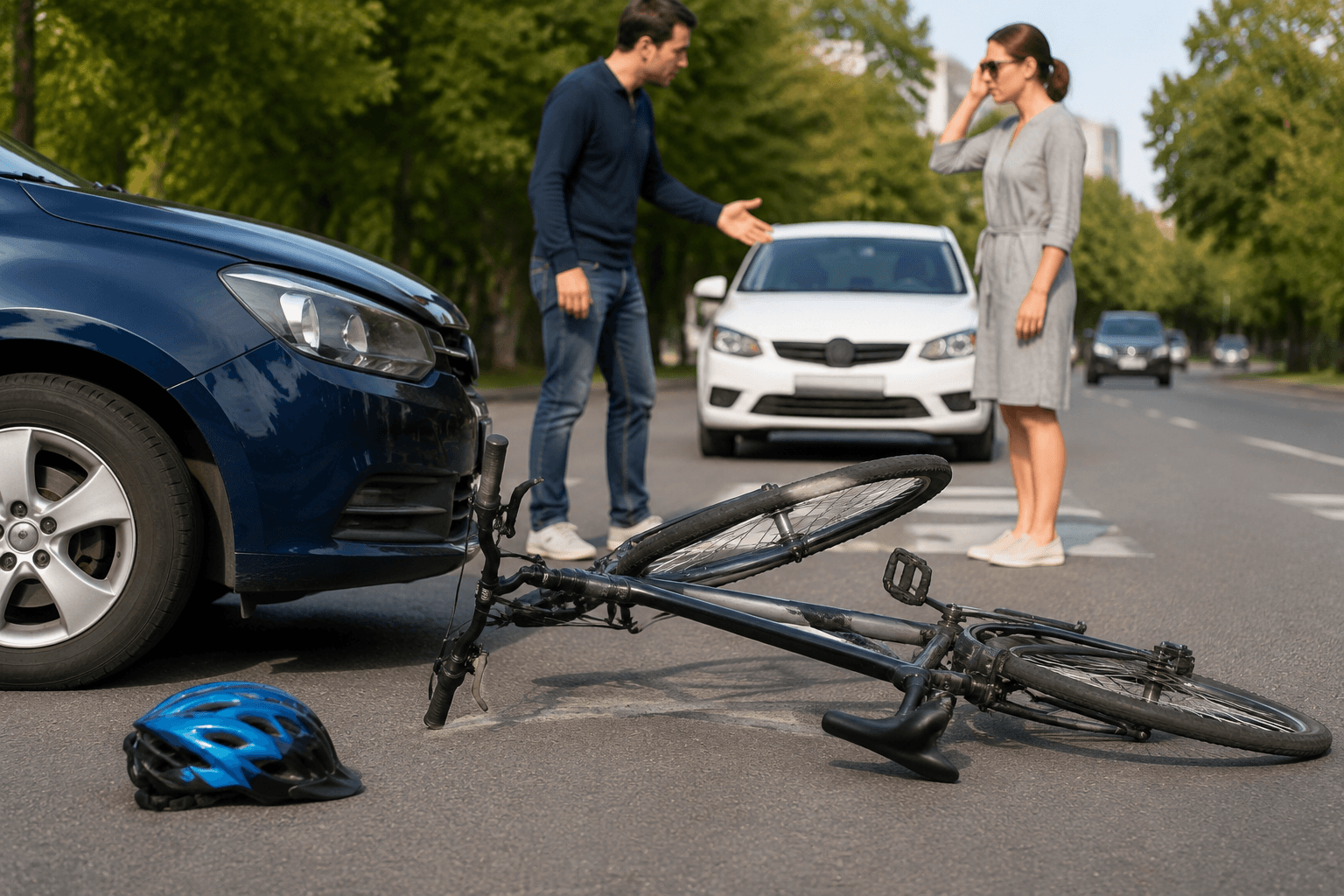 what is negligence in a bicycle accident